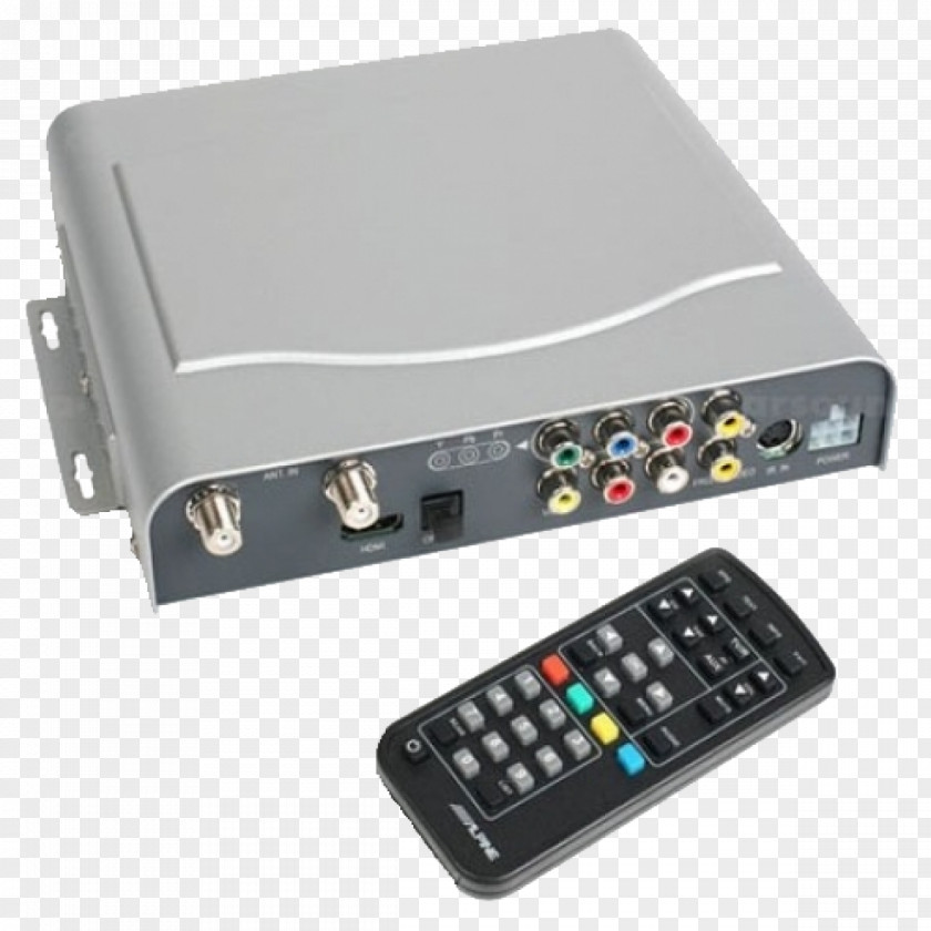 RF Modulator Cable Converter Box Digital Video Broadcasting DVB-T2 PNG