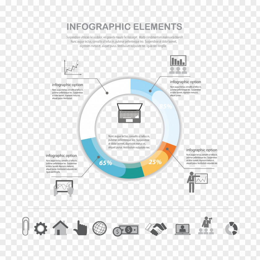 Vector Ppt Information Map Infographic Chart Illustration PNG
