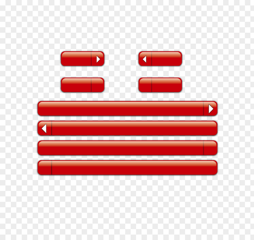 Vector Red Button Vexel PNG