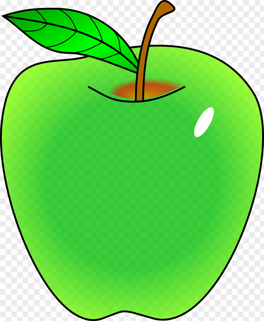Apple Leaf Clip Art Openclipart Image Vector Graphics Free Content PNG