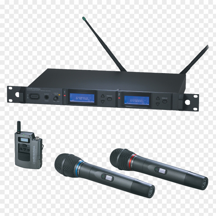 Audio Frequency Wireless Microphone AUDIO-TECHNICA CORPORATION Broadcasting PNG