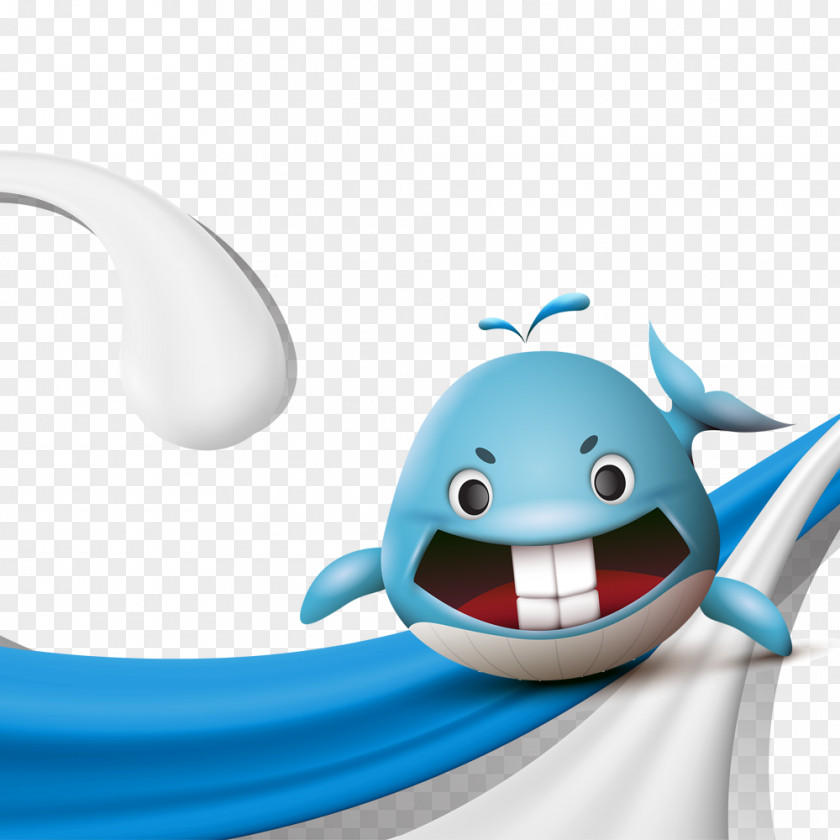 Cartoon Dolphin 3D Computer Graphics PNG