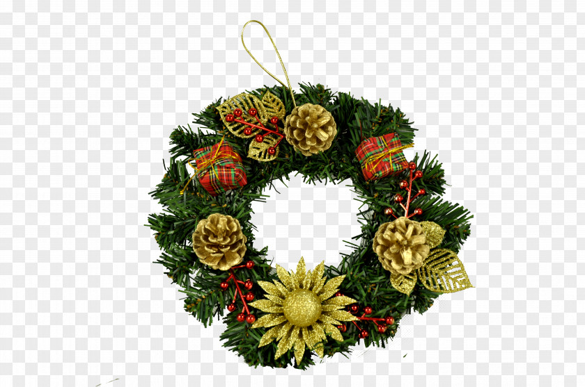 Christmas Wreath Floral Design Cut Flowers Gift PNG