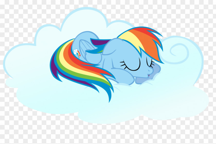Cloud Rainbow Dash Pinkie Pie Applejack Pony Rarity PNG