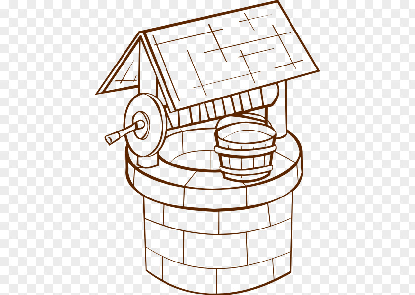 Pulley Cliparts Water Well Wishing Drawing Clip Art PNG