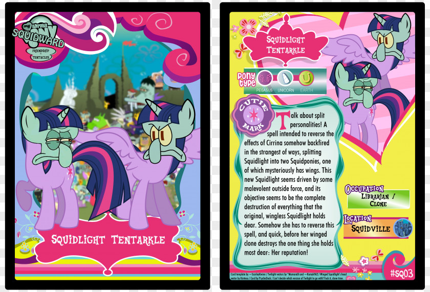 Squidward Tentacles Pinkie Pie Twilight Sparkle Rarity Rainbow Dash PNG
