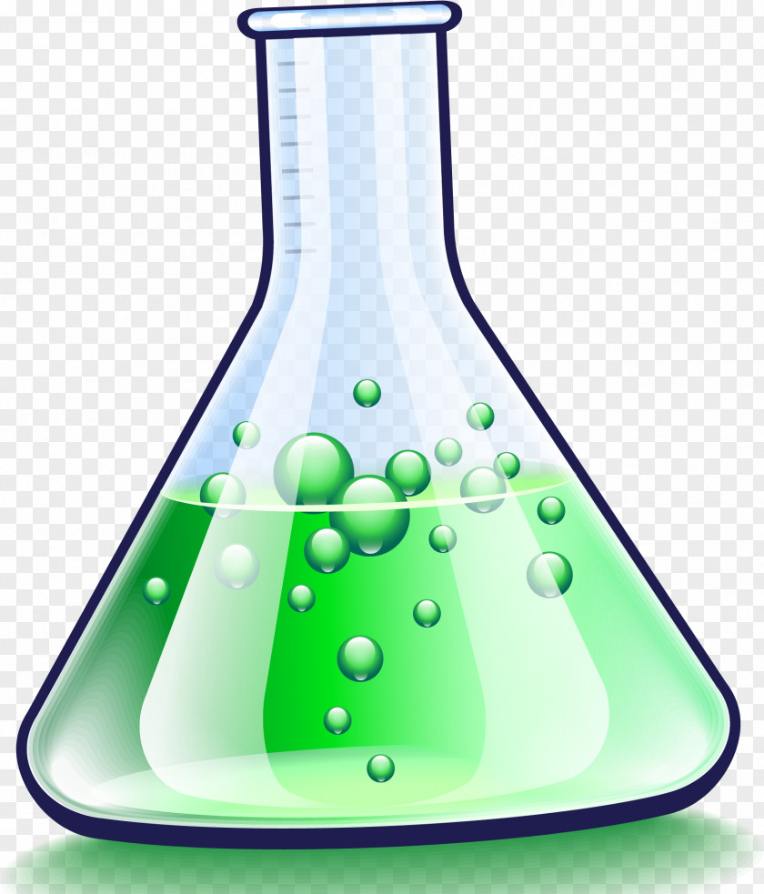 Flask Cartoon Chemical Laboratory Flasks Chemistry Beaker Erlenmeyer PNG