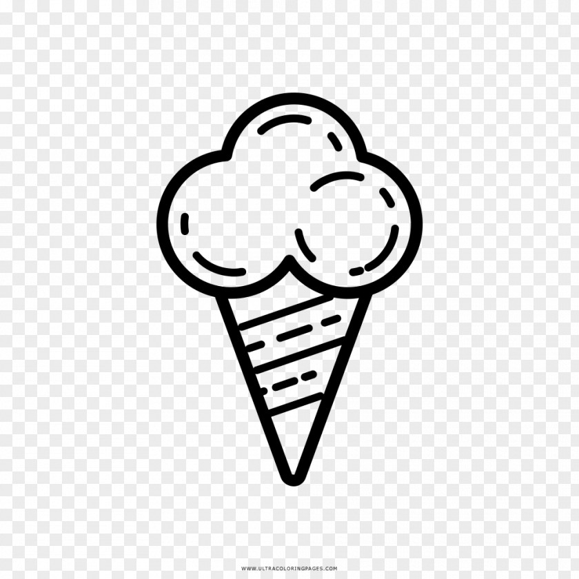 Ice Cream Cones Drawing Coloring Book Cucurucho PNG