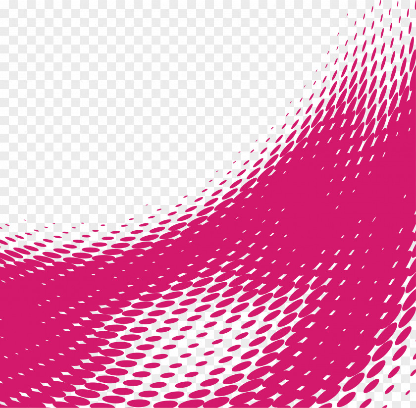 Red Twisted Wave Points Point Euclidean Vector PNG