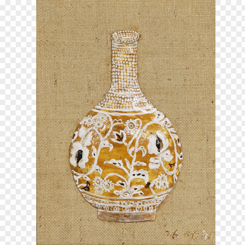 Yellow Bowl Glass Bottle Vase Ceramic PNG