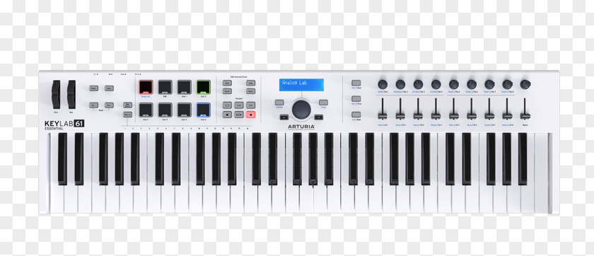 Arturia Keylab 49 MIDI Controllers Keyboard Sound Synthesizers PNG