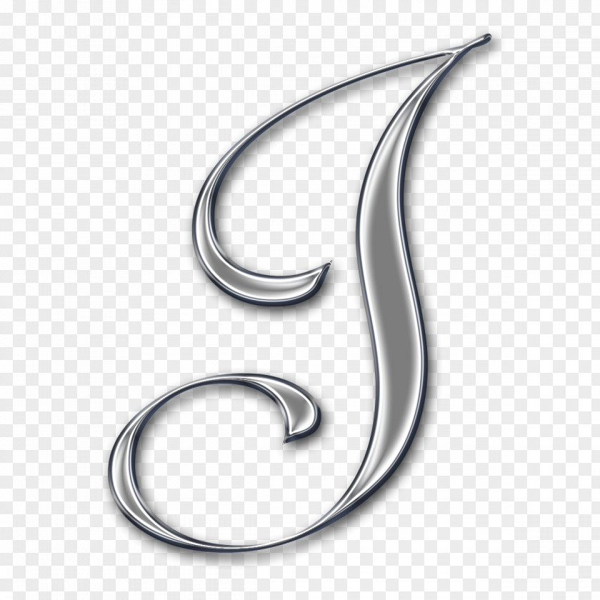 J Letter Alphabet Font PNG