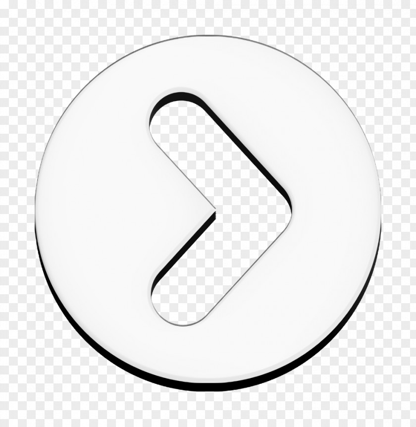 Right Icon Arrow In Circular Button Interface And Web PNG