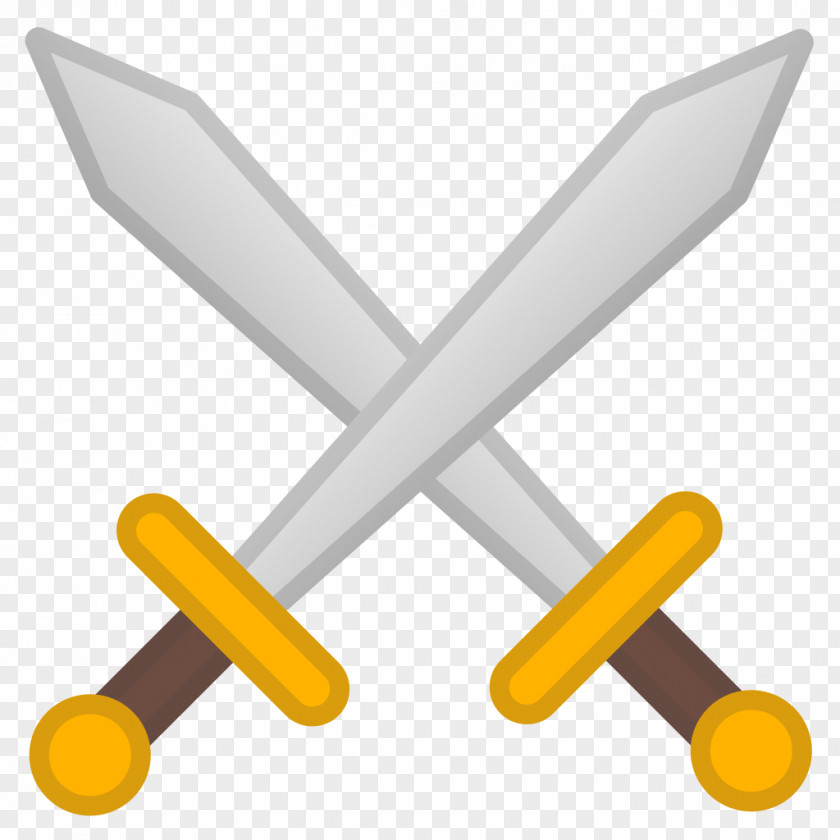 Sword Emoji Image Clip Art PNG