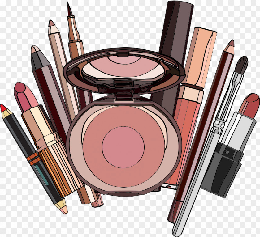 Vector Color Lipstick Lip Balm Cosmetics Foundation PNG
