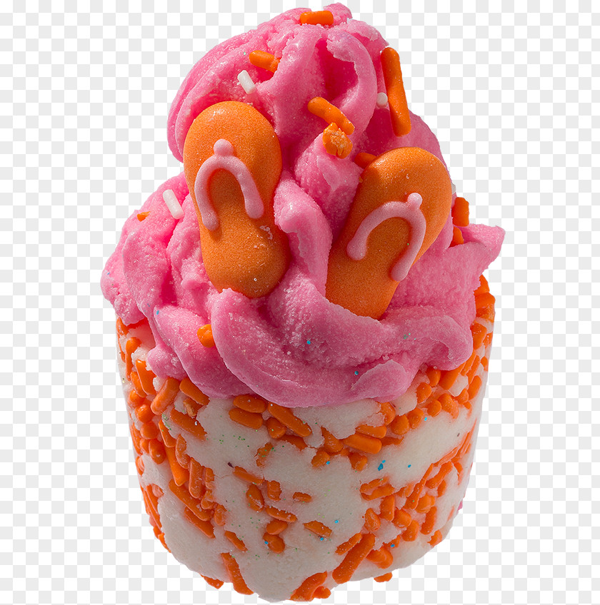 Bath Bomb Cupcake Lip Balm Cosmetics PNG