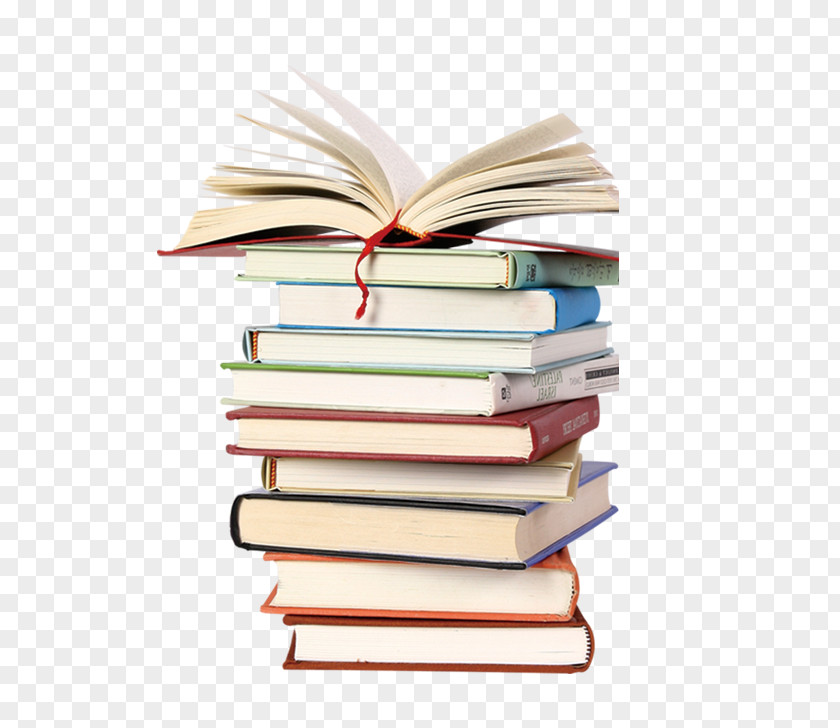 Cartoon A Heap Of Books Open Book Download Clip Art PNG