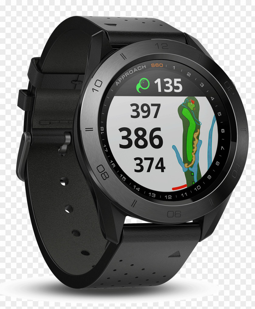 GPS Watch Navigation Systems Garmin Approach S60 Golf Ltd. PNG