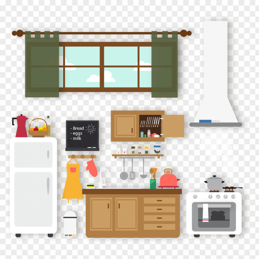 Kitchen Euclidean Vector PNG