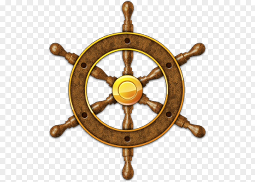 Ship Ship's Wheel Boat Helmsman PNG