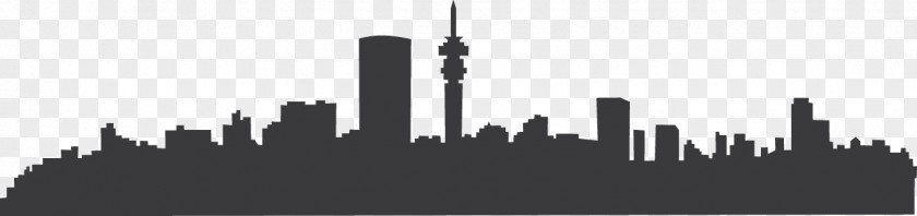 Silhouette Johannesburg Drawing PNG