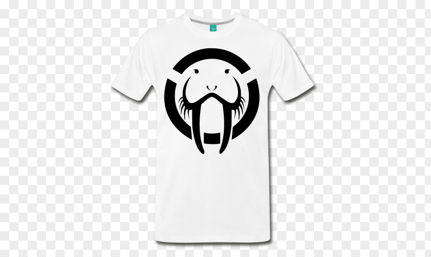 T-shirt Walrus Collar Sleeve PNG