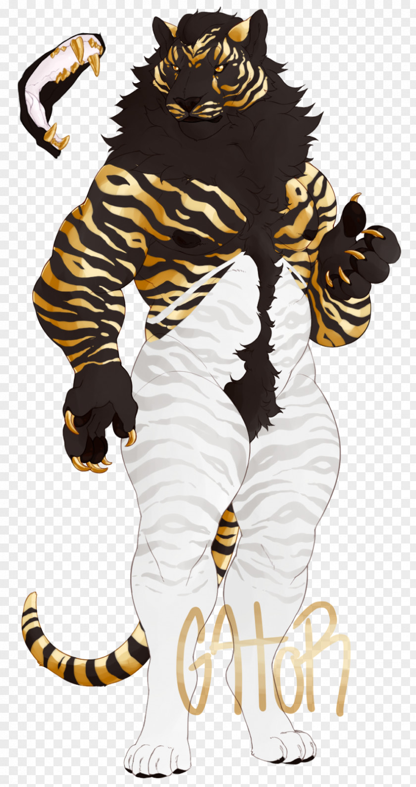 Tiger Liger Costume Mascot Big Cat PNG