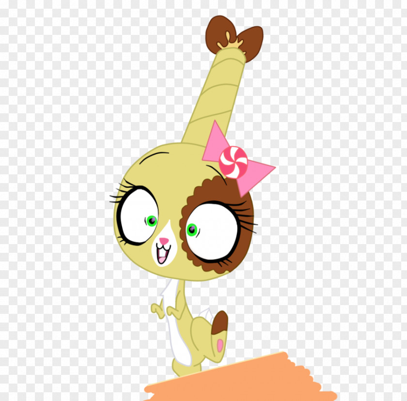 Butter Cream Cat Giraffe Dog Clip Art PNG