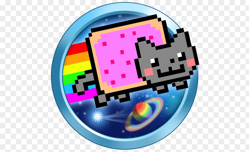 Cat Nyan Cat: Lost In Space Flappy Rainbow Runner PNG