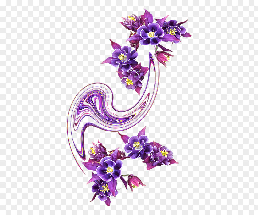 Design Floral Cut Flowers Petal PNG