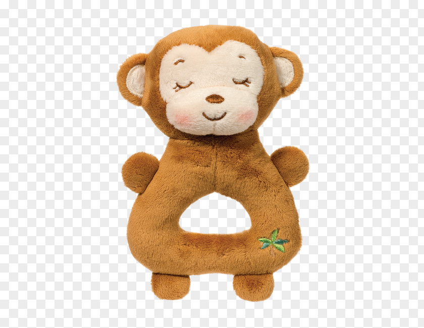 Drum-shaped Rattle Stuffed Animals & Cuddly Toys Monkey Infant PNG