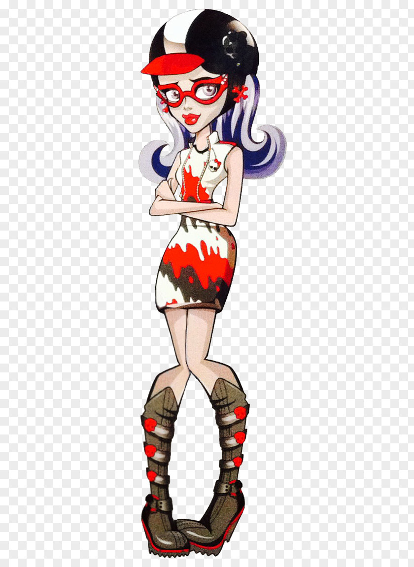 Ghoulia Yelps Ghoul Doll Cartoon PNG