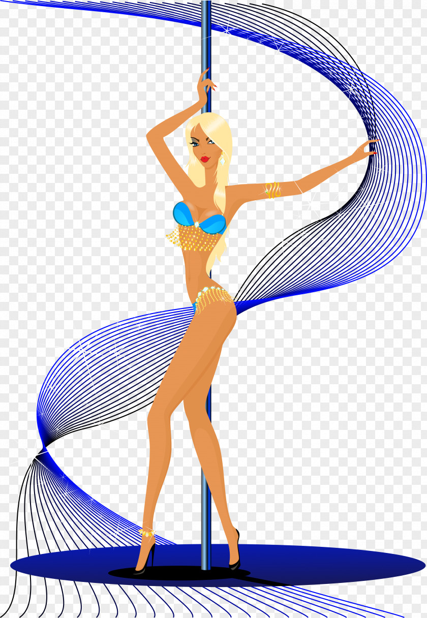 Pole Dance Drawing PNG dance Drawing, pole dancing girl clipart PNG