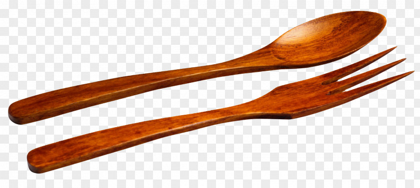 Salad Fruit Wooden Spoon Bowl PNG