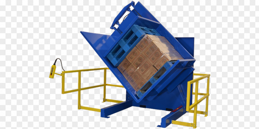 Warehouse Pallet Inverter Plastic Material-handling Equipment PNG