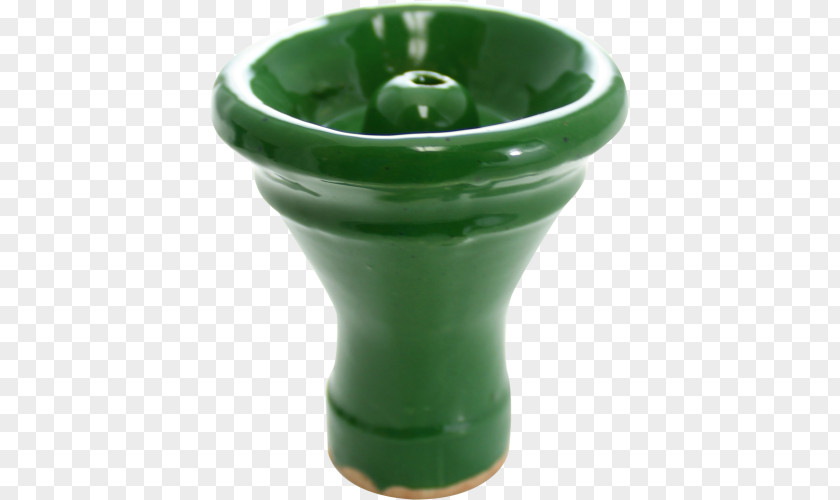 Green Clay Flowerpot PNG