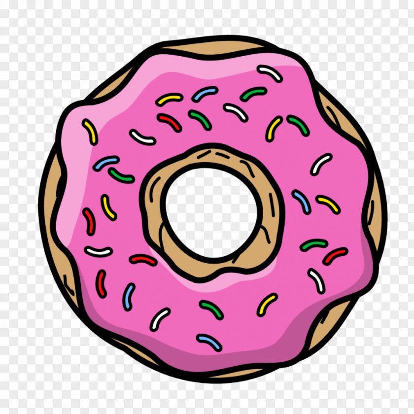 Homer Simpson Doughnuts Donuts Clip Art Bakery Image PNG