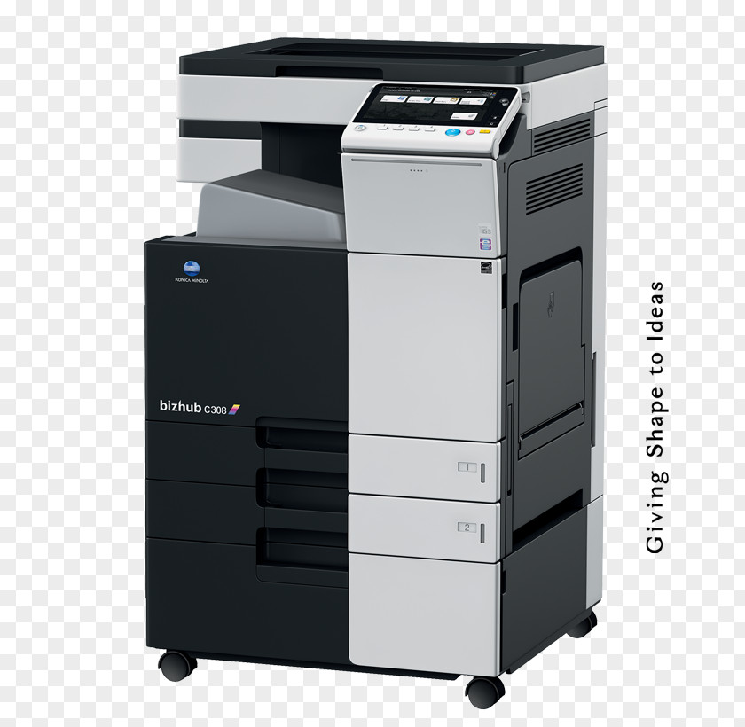 Job Promotion Photocopier Multi-function Printer Konica Minolta Image Scanner PNG