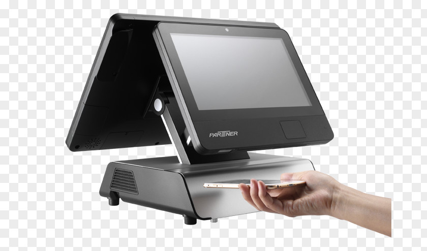 Pos Terminal Point Of Sale Display Device Computer Hardware Electronic Visual PNG