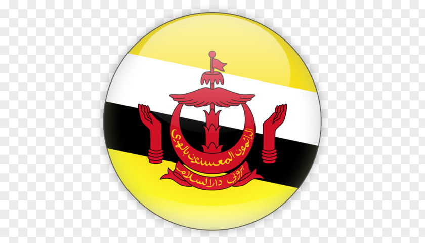 Round Flag Of Brunei National Botswana PNG