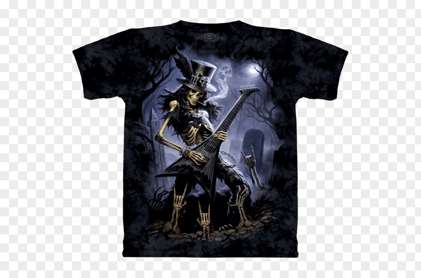 T-shirt Dark Fantasy Death Art PNG