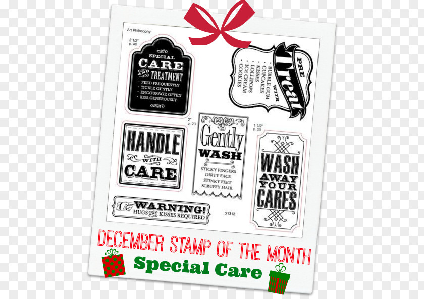 December Month Video Games Close To My Heart Special Care Acrylix Stamp Set S1312 Font Product PNG