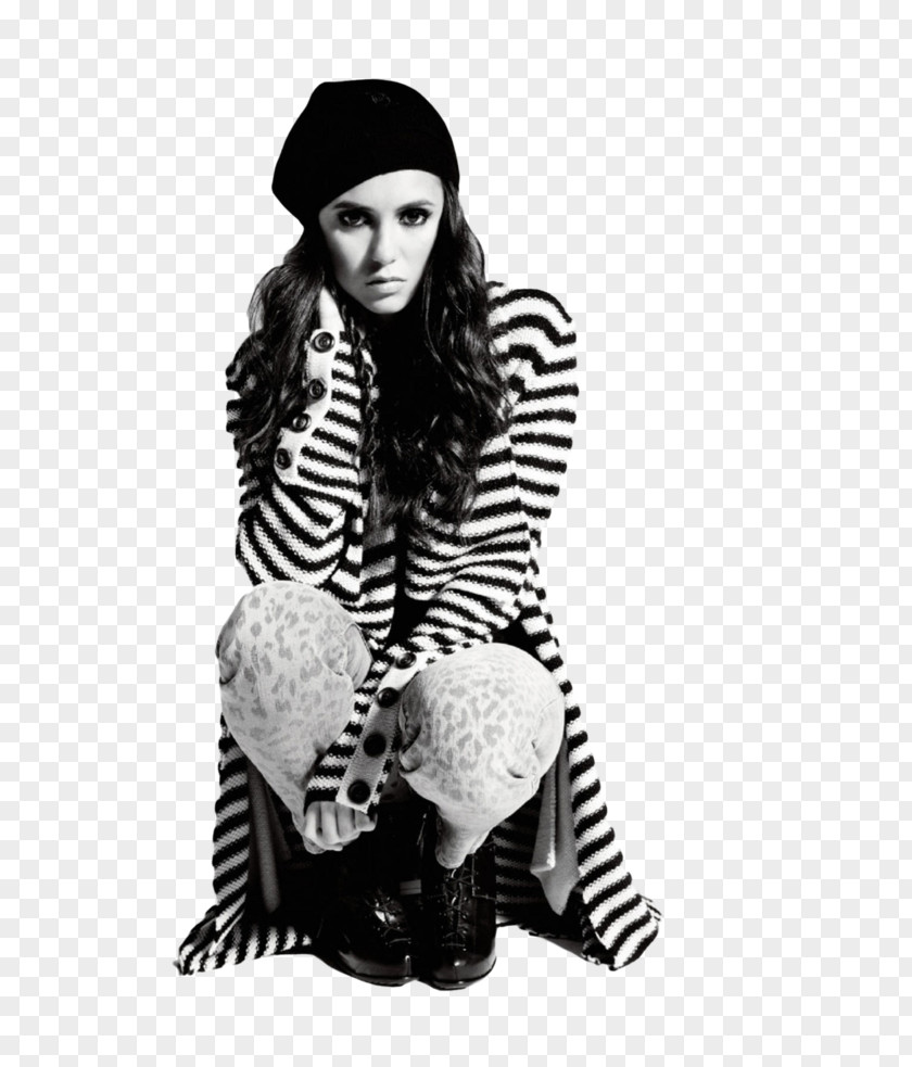 Nina Dobrev The Vampire Diaries Elena Gilbert Photo Shoot Damon Salvatore PNG