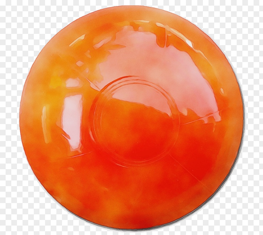 Peach Sphere Orange PNG