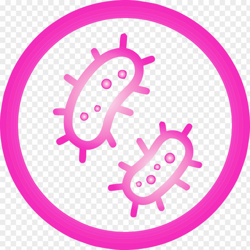 Pink Oval Circle PNG