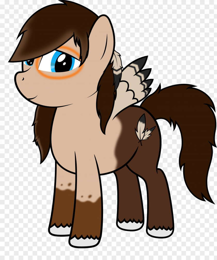 Rainbow Feather Pony Mustang Cat Pack Animal Mane PNG