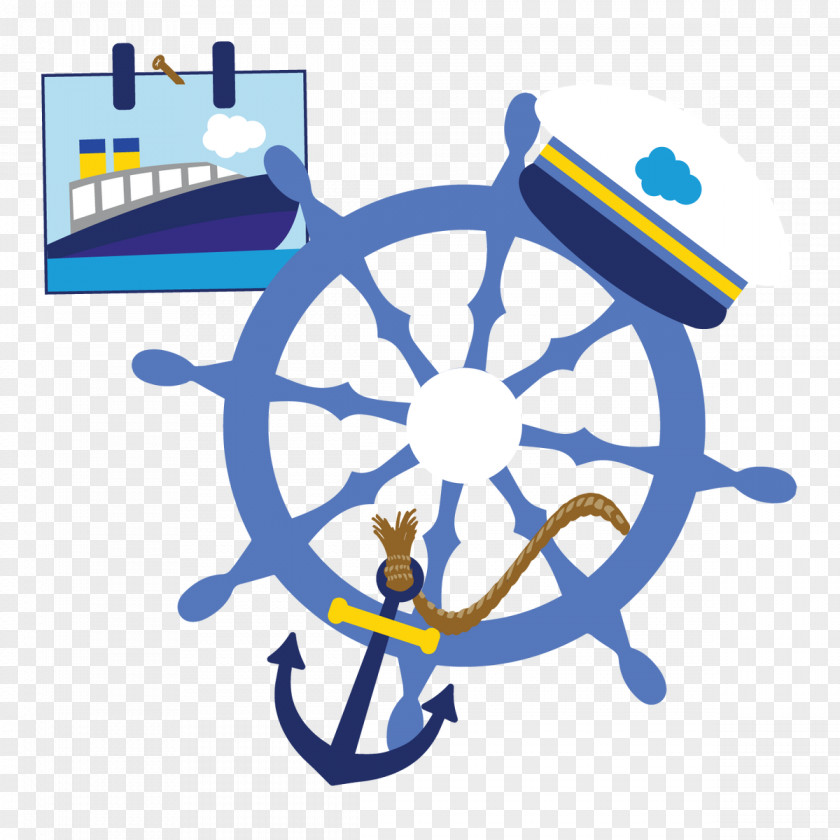 Ship Ship's Wheel Boat Los Arcos Sticker PNG