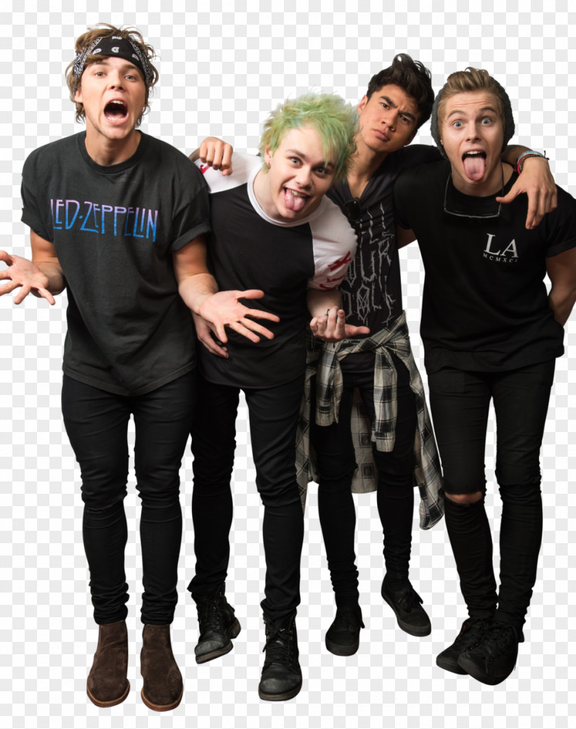 SOS 5 Seconds Of Summer Luke Hemmings Michael Clifford YouTube PNG