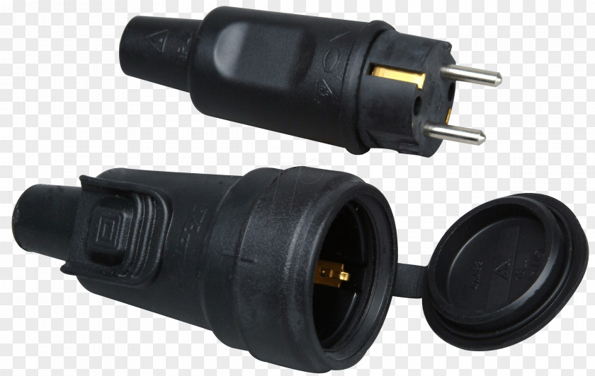 Adapter AC Power Plugs And Sockets Electrical Connector Schuko Cable PNG