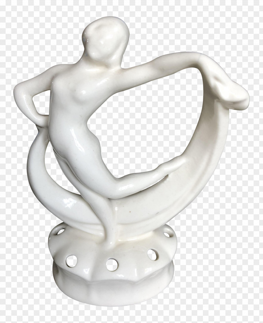 Art Nouveau Figurine Statue Sculpture PNG